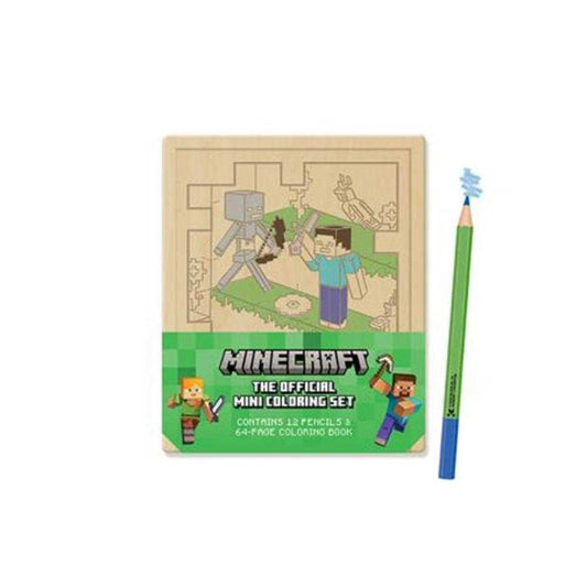 Minecraft TPB The Official Mini Coloring Set