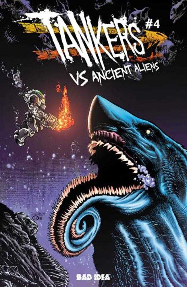 Tankers vs Ancient Aliens #4 (Of 4) Cover B Joshua Derstine & John Livesay Variant