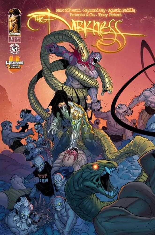 Darkness (2025) #8 Cover C Pat Boutin & Steve Firchow Connecting Witchblade Team Up Variant