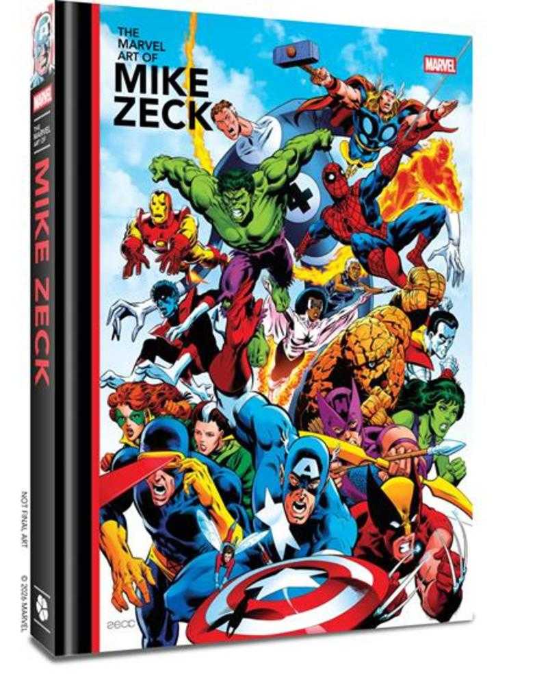 Marvel Art Of Mike Zeck Hardcover Direct Market Exclusive