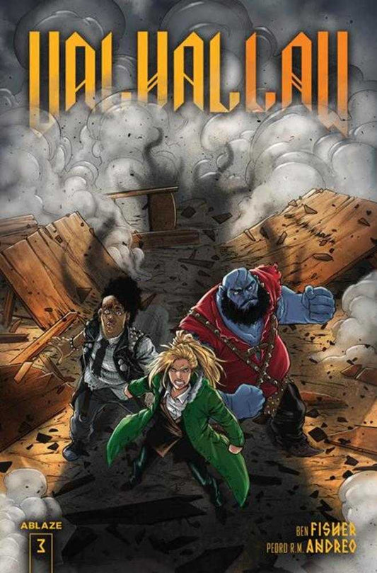 Valhallaw #3 (Of 5) Cover A Pedro R M Andreo (Mature)