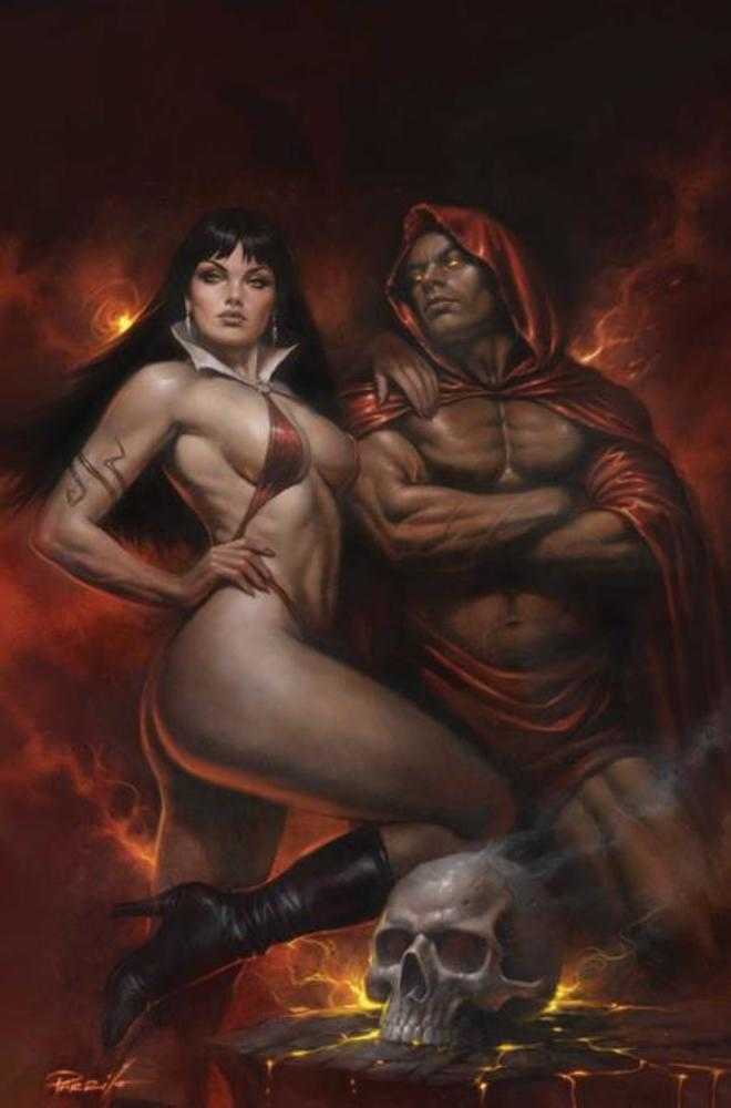 Vampirella #6 Cover F Lucio Parrillo Metal Premium Variant