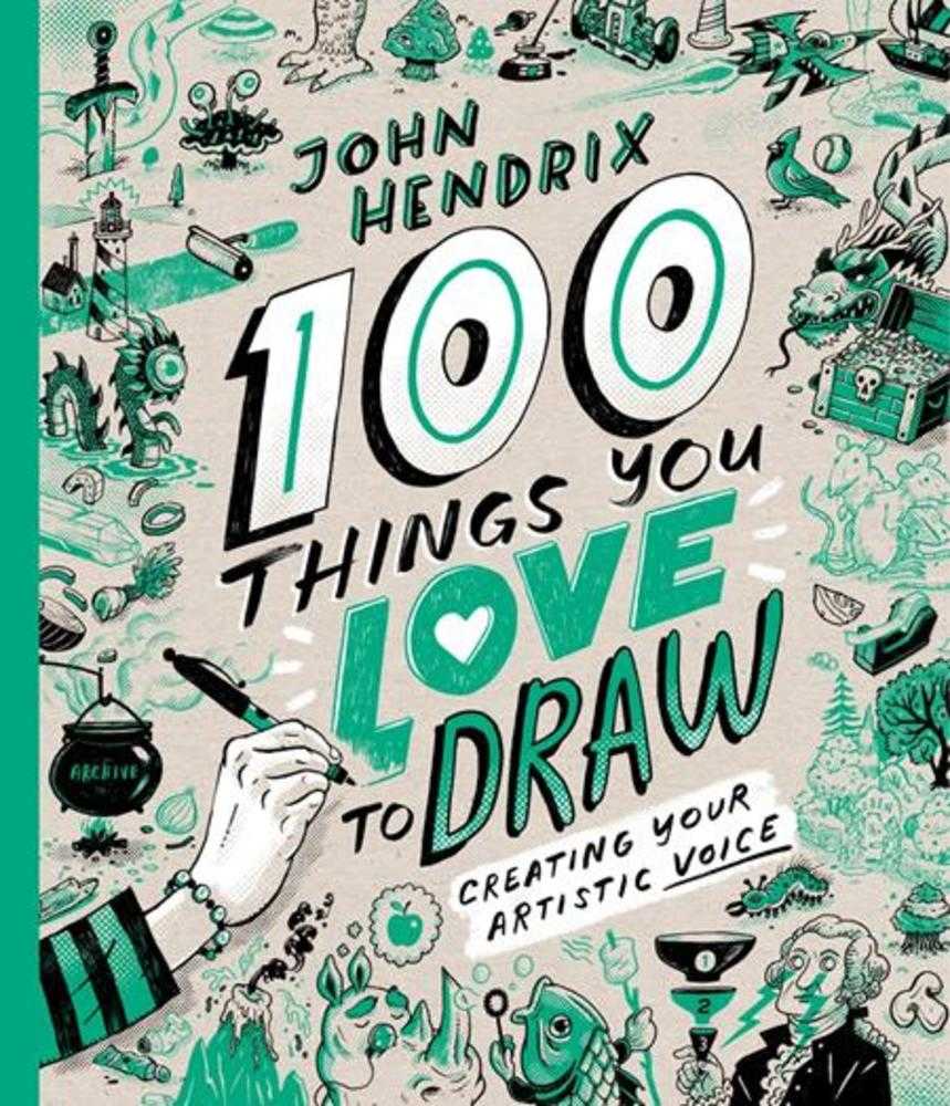 100 Things You Love To Draw Hardcover