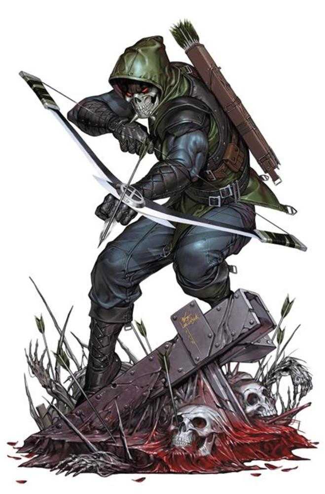 Absolute Green Arrow #6 (Of 12) Cover C Inhyuk Lee Card Stock Variant
