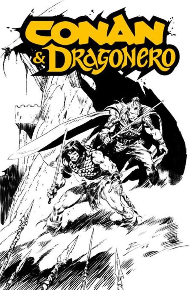 Conan & Dragonero #1 Sdcc Exclusive Rob De La Torre Inks Cardstock Variant (Mature)