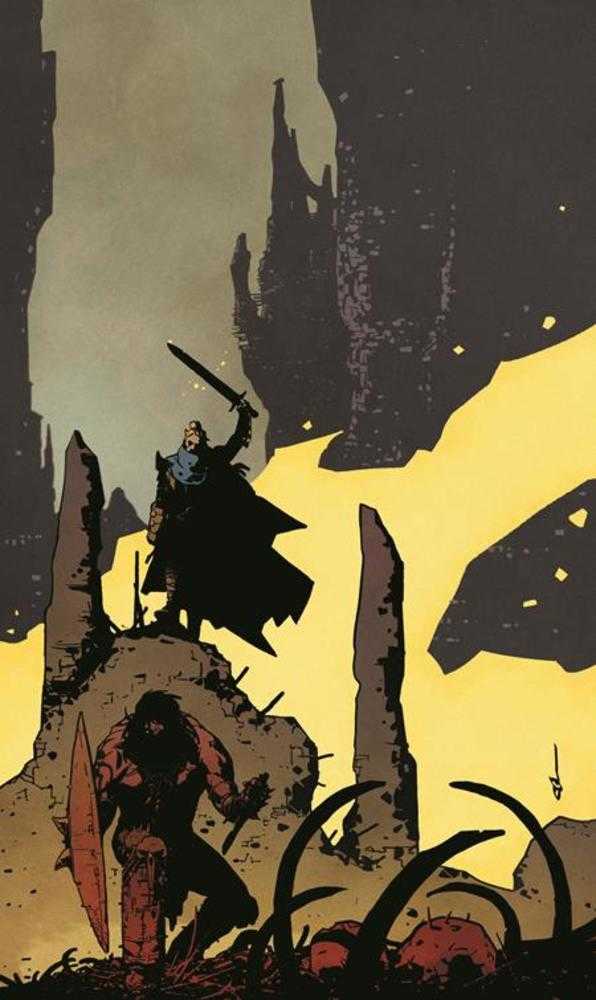 Conan And Dragonero #6 (Of 7) Cover B Mirko Kolac Virgin Cardstock Variant (Mature)