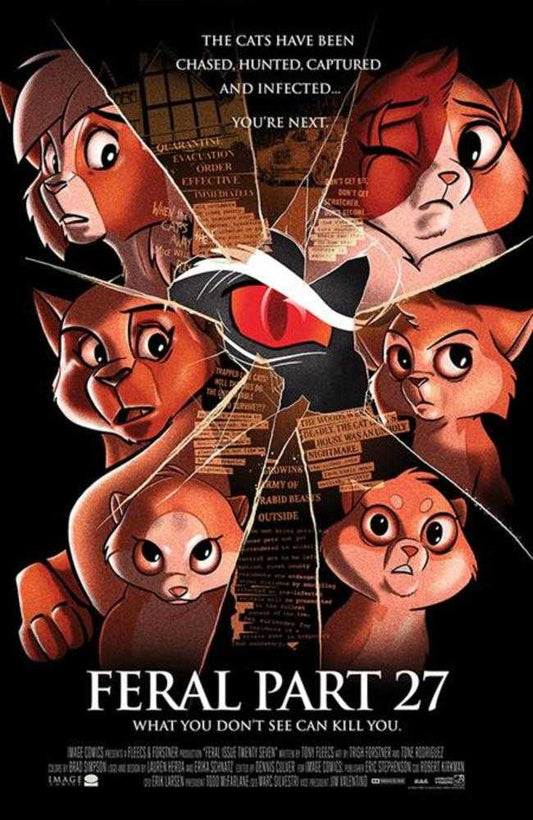 Feral #27 Cover B Allen Passalaqua & Tony Fleecs Urban Legends Homage Variant