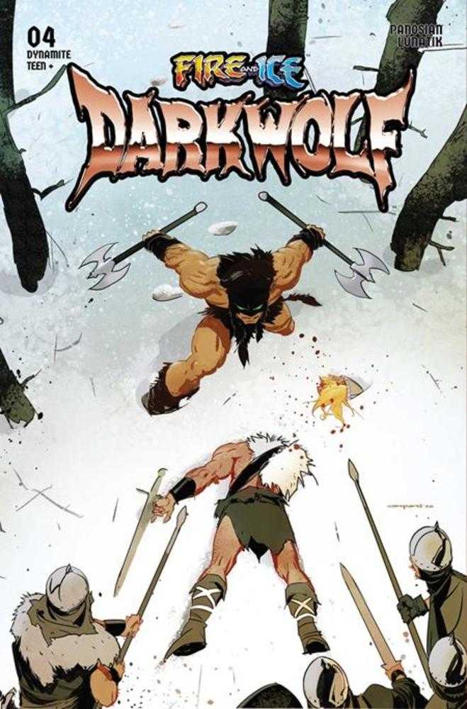 Fire And Ice Darkwolf #4 Cover E Cary Nord Variant