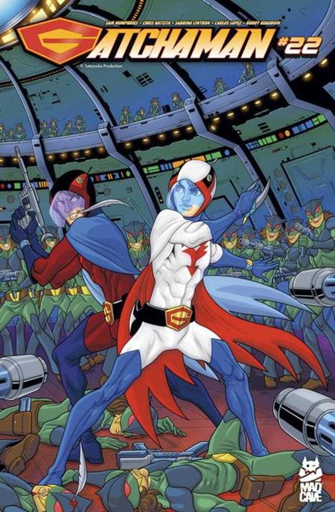 Gatchaman #22 Cover A Chris Batista Sabrina Cintron