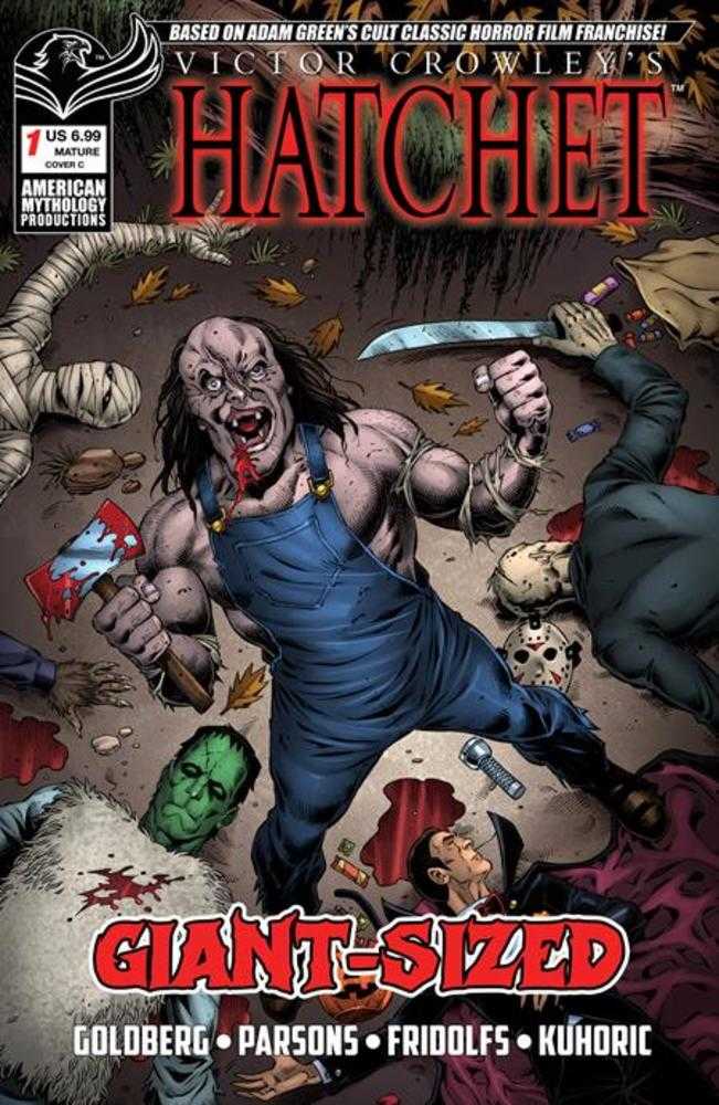 Giant Sized Hatchet Halloween #1 (One Shot) Cover C Richard Bonk Variant