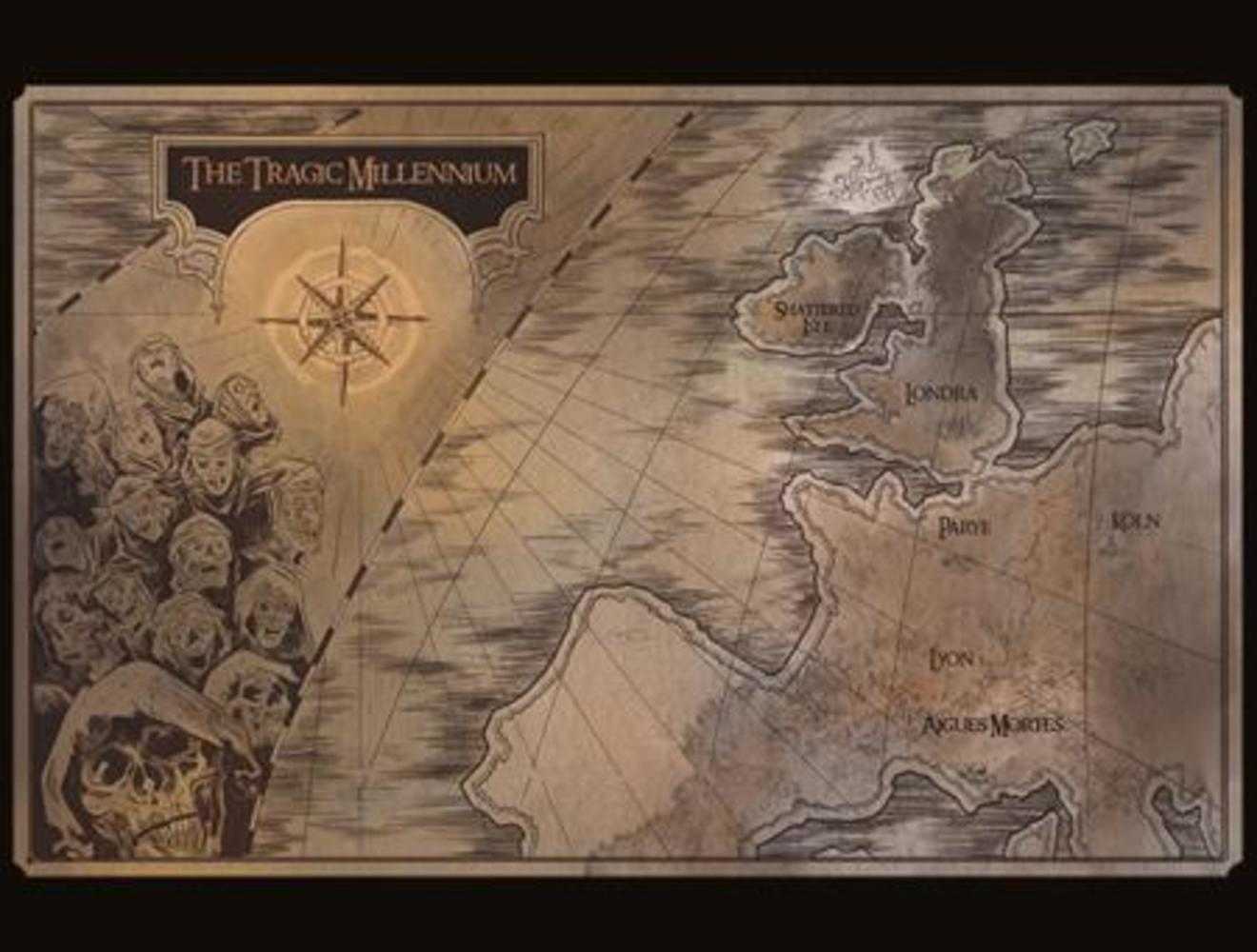 Hawkmoon The Mad God #1 (Of 2) Cover D Map Wraparound Cardstock Variant (Mature)