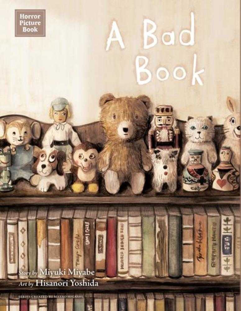 Horror Picture Book Hardcover A Bad Book