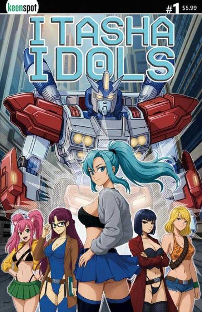 Itasha Idols #1 Cover B Mike White Backshot Variant