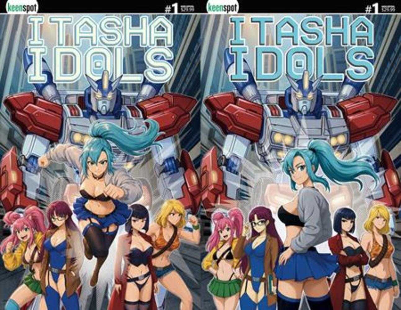Itasha Idols #1 Cover C Mike White Holofoil Flip Cover Variant