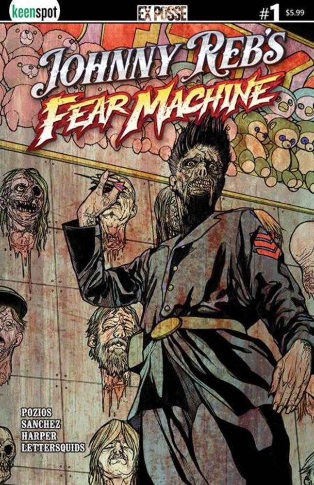 Johnny Rebs Fear Machine #1 Cover B Alex Sanchez Variant
