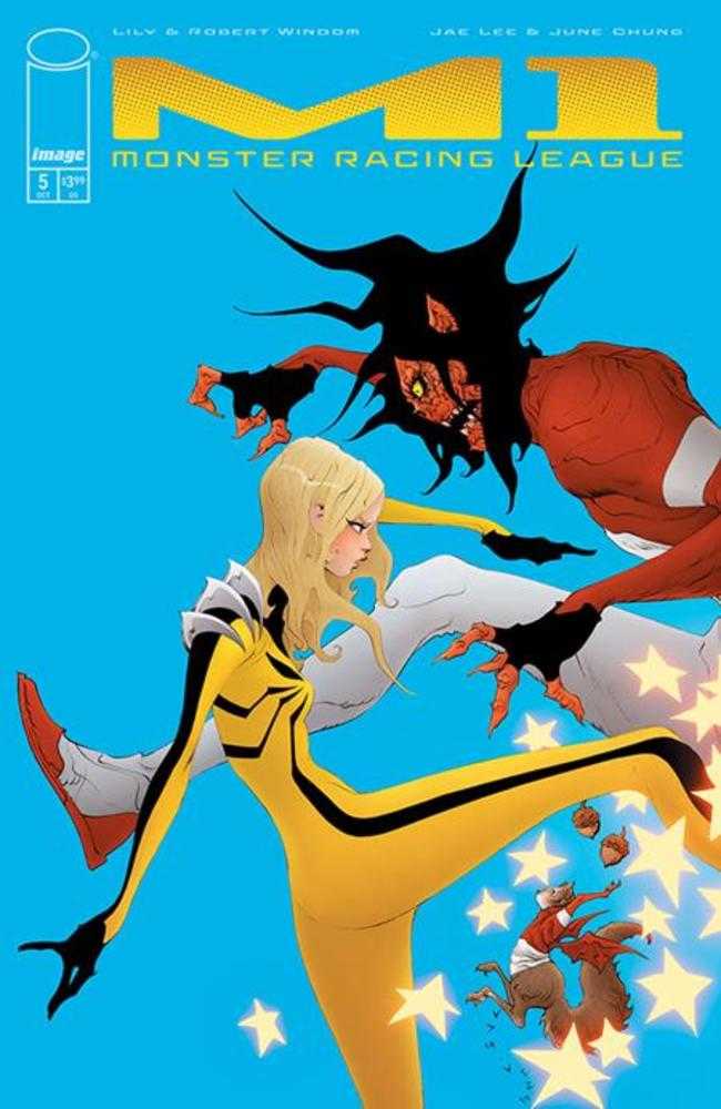 M1 Monster Racing League #5 Cover A Jae Lee