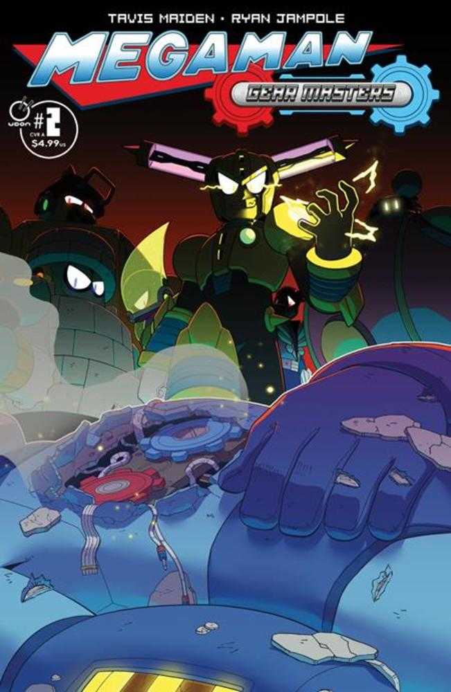 Mega Man Gear Masters #2 (Of 5) Cover A Ryan Jampole