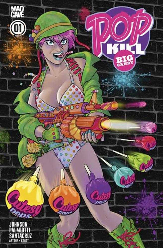 Pop Kill Big Candy #1 (Of 4) Cover C Amanda Conner Cardstock Variant (Mature)