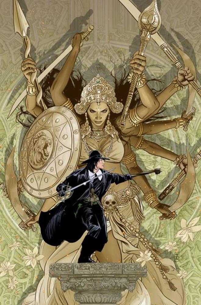 Solomon Kane The Lion Errant #4 (Of 4) Cover E Patch Zircher Virgin Carstock Variant (Mature)