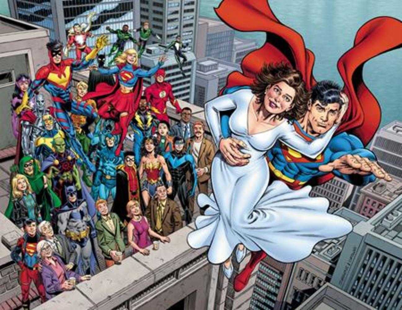Superman The Wedding Album 30 Th Anniversary Special #1 (One Shot) Cover A Dan Jurgens & Jerry Ordway Wraparound