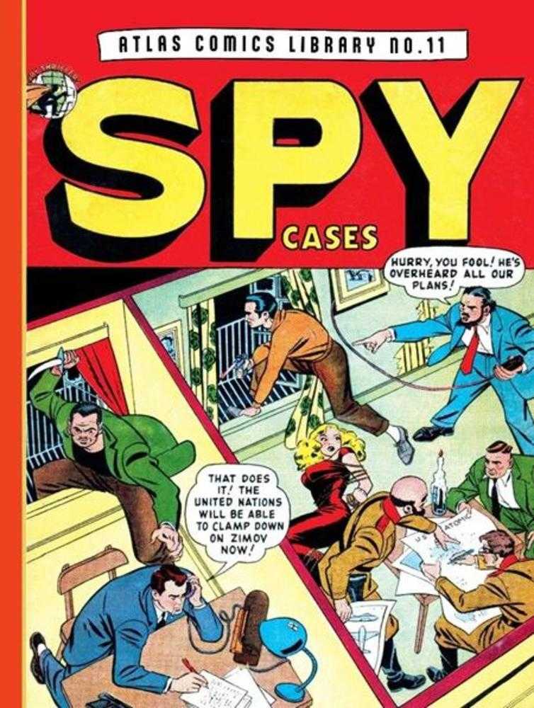 Atlas Comics Library Hardcover No 11 Spy Cases (Mature)