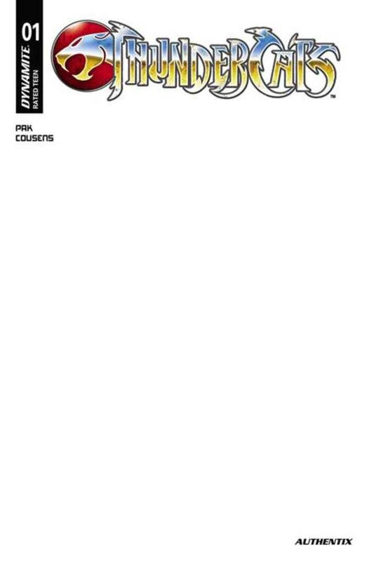 Thundercats (2026) #1 Cover F Blank Authentix Variant