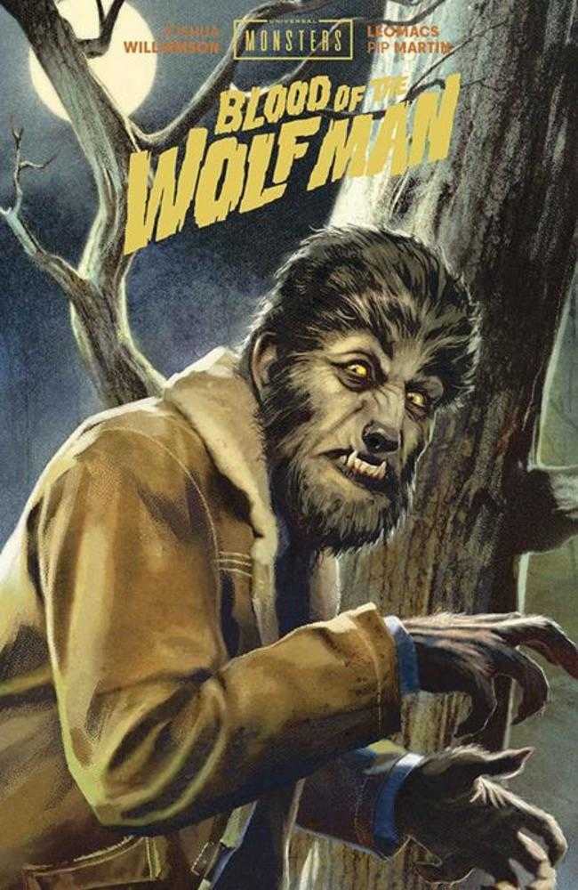 Universal Monsters Blood Of The Wolf Man Hardcover Direct Market Exclusive Joshua Middleton Cover (Mature)