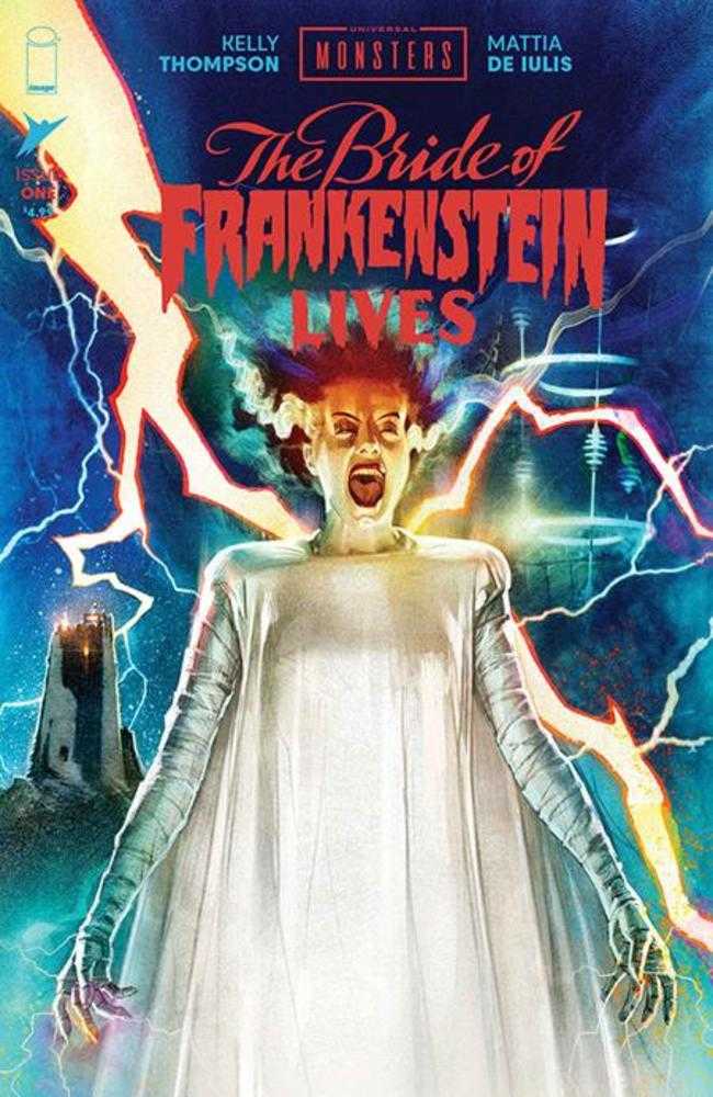 Universal Monsters Bride Of Frankenstein Lives #1 (Of 4) Cover B Joshua Middleton Variant