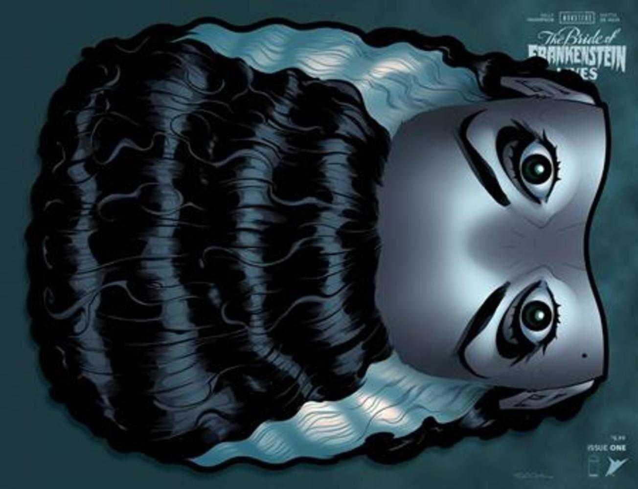 Universal Monsters Bride Of Frankenstein Lives #1 (Of 4) Cover K Ryan Sook Die Cut Foil Hairiant Variant