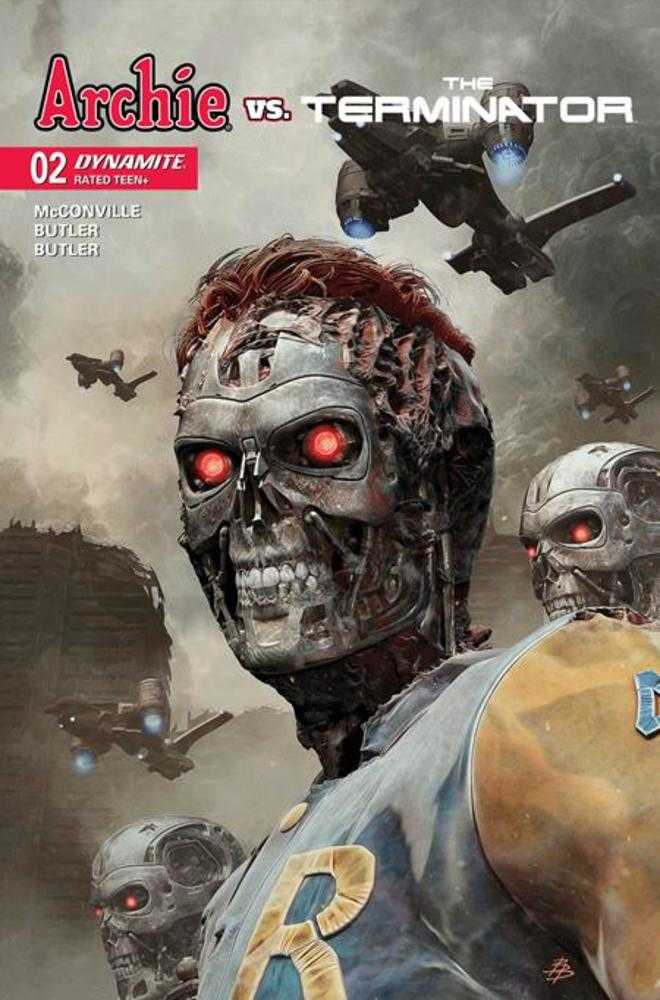 Archie vs The Terminator #2 Cover B Bjorn Barends Variant
