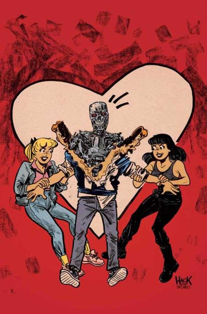 Archie vs The Terminator #2 Cover F Robert Hack Limited Full Art Variant