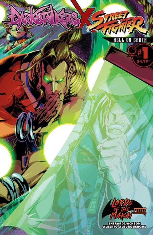 Darkstalkers X Street Fighter Hell On Earth #1 (One Shot) Cover B Jeffrey Cruz Variant