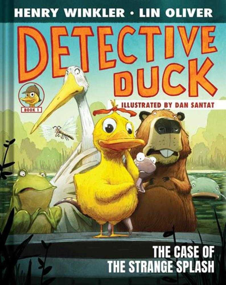 Detective Duck Illustrated Novel Hardcover Volume 01 The Case Of The Strange Splash