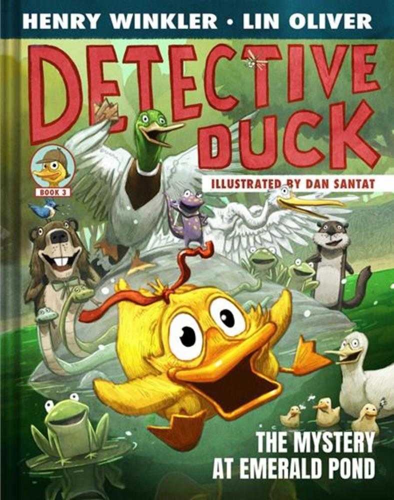 Detective Duck Illustrated Novel Hardcover Volume 03 The Mystery At Emerald Pond