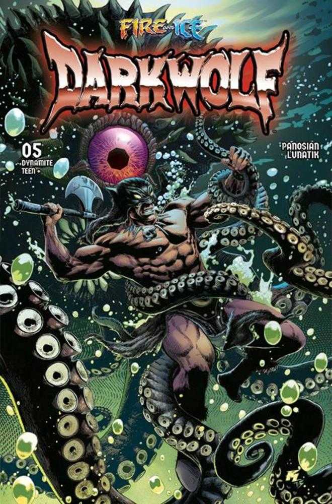 Fire And Ice Darkwolf #5 Cover B Riccardo Latina Variant