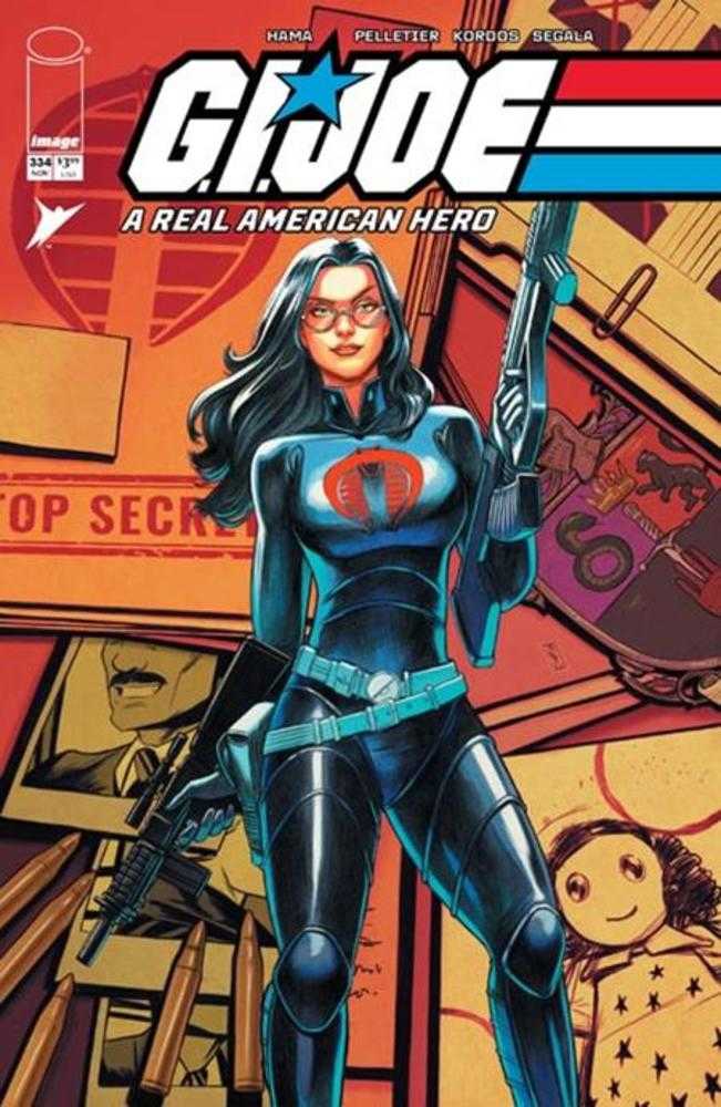 G.I. Joe A Real American Hero #334 Cover C Nimit Malavia Secret Dossier Variant