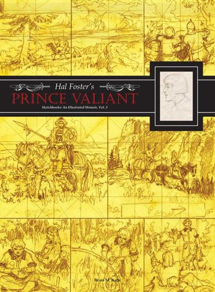 Hal Fosters Prince Valiant Sketchbooks Hardcover Volume 03 An Illustrated Memoir (Mature)