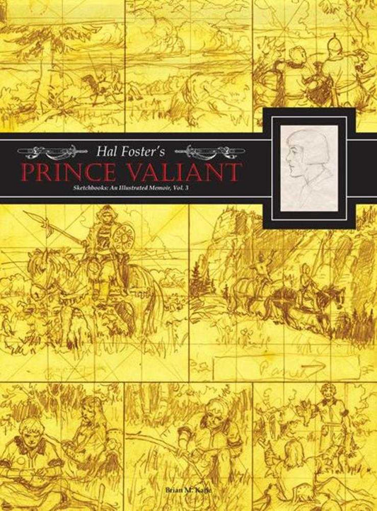 Hal Fosters Prince Valiant Sketchbooks Hardcover Volume 03 An Illustrated Memoir (Mature)