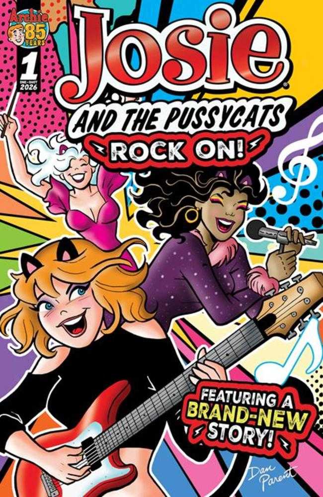 Josie And The Pussycats Rock On (One Shot) Cover A Dan Parent