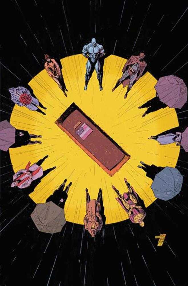 Justice League Unlimited #25 Cover F Clay Mann Watchmen 40 Th Anniversary Card Stock Variant