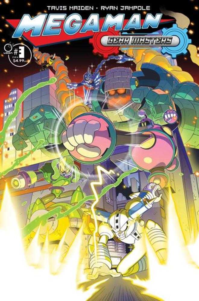 Mega Man Gear Masters #3 (Of 5) Cover A Ryan Jampole