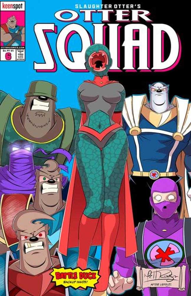 Otter Squad #6 Cover C Matt Rodgers New Mutants #98 Homage Variant
