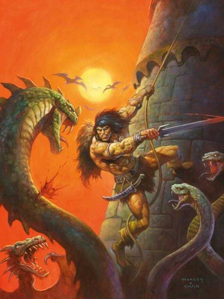 Savage Sword Of Conan #17 Cover C Alex Horley Virgin Cardstock Variant (Mature)