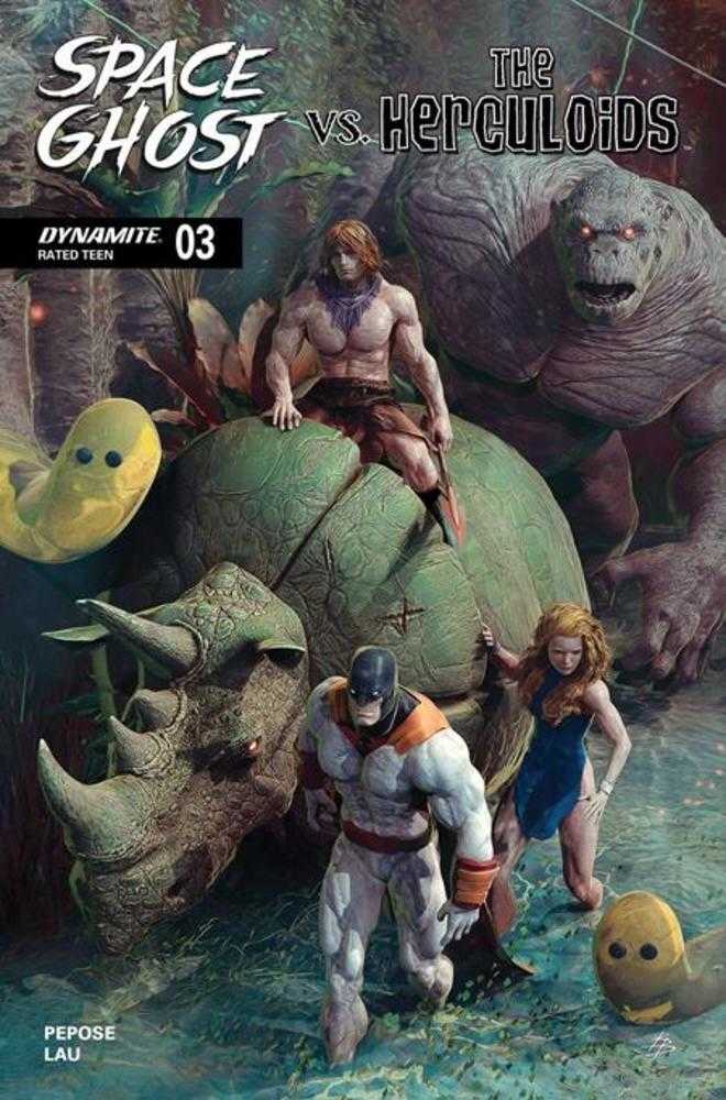 Space Ghost vs The Herculoids #3 Cover D Bjorn Barends Variant