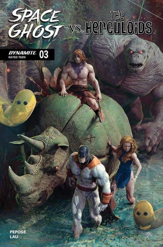 Space Ghost vs The Herculoids #3 Cover D Bjorn Barends Variant