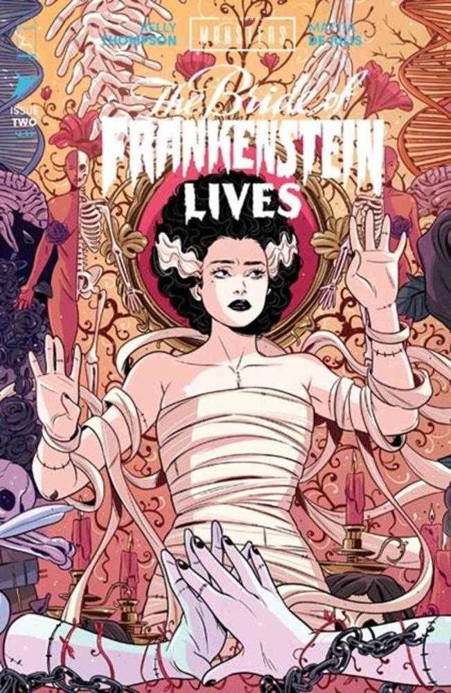 Universal Monsters The Bride Of Frankenstein Lives #2 (Of 4) Cover C Luana Vecchio Connecting Variant