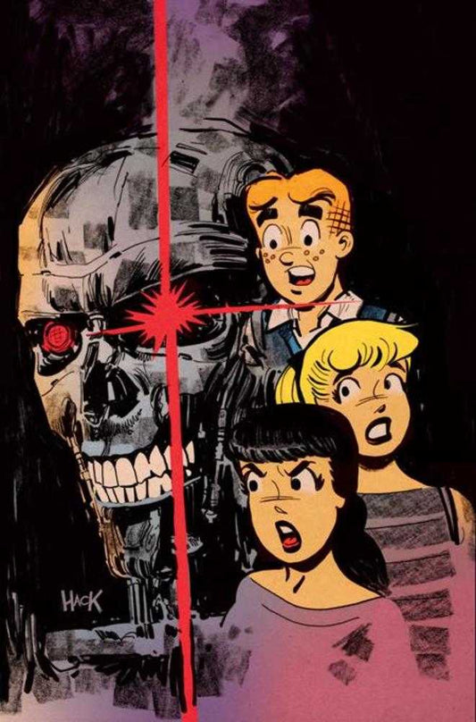 Archie vs The Terminator #3 Cover F Robert Hack Limited Full Art Variant