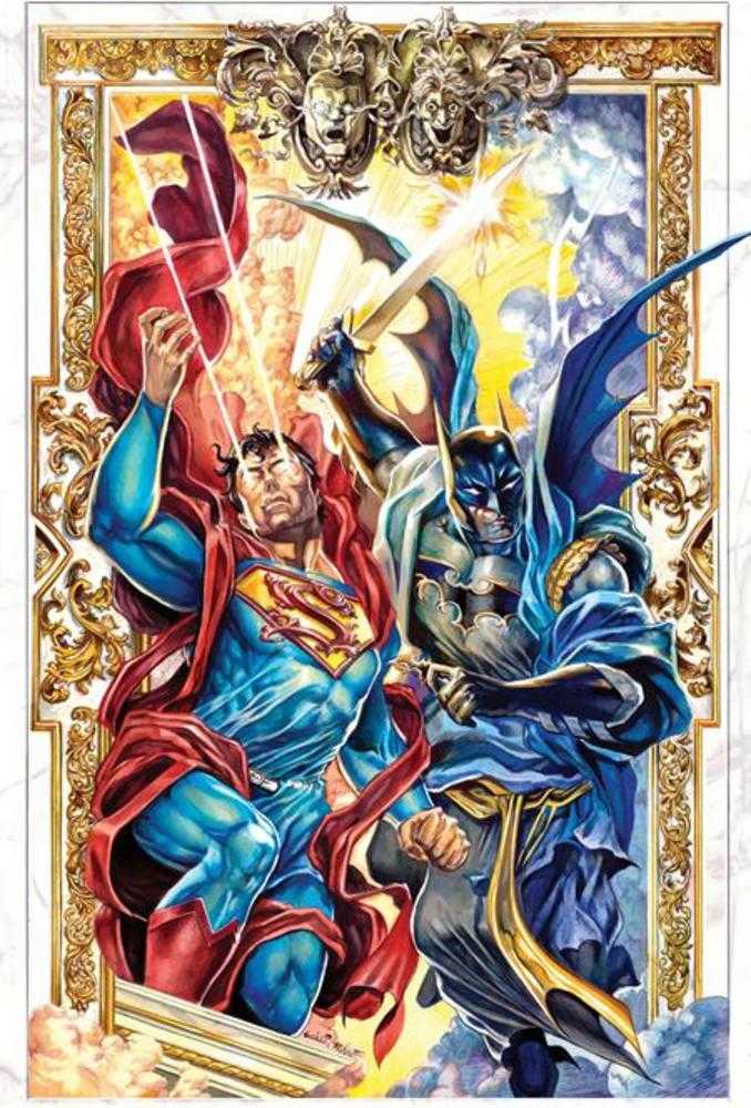 Batman Superman Worlds Finest #58 Cover B Mario Fox Foccillo Card Stock Variant