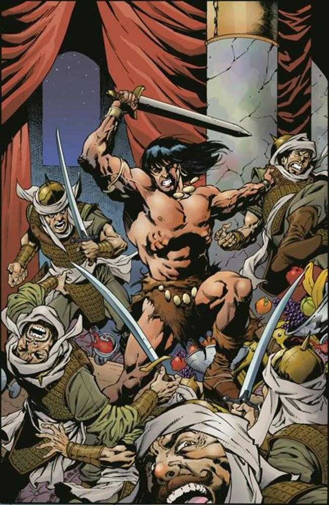 Conan The Barbarian #38 Cover F Aaron Lopresti Virgin Cardstock Variant (Mature)