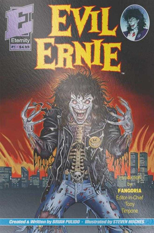 Evil Ernie #1 30 Th Anniversary Facsimile Edition Cover E Eric Mache Metal Premium Variant